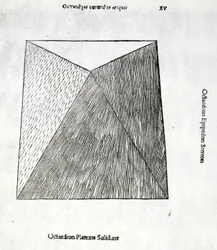 Octocèdre planum solidum, illustration de 